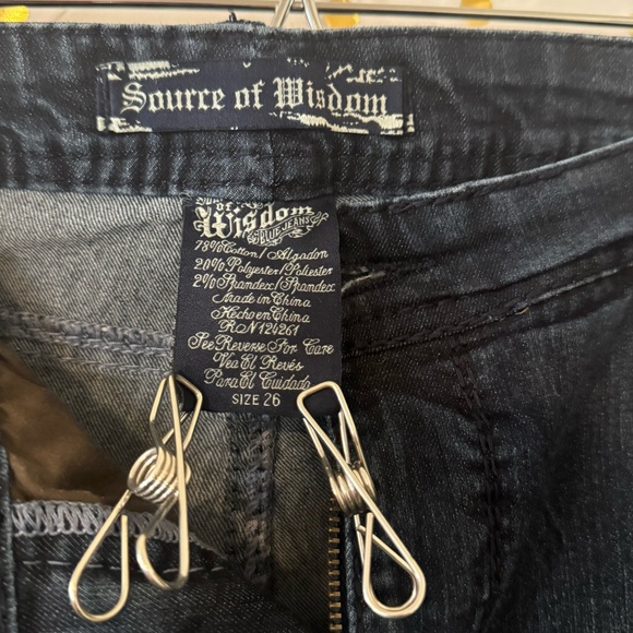 Source of Wisdom Jeans size. 26 plus - Picture 4 of 7